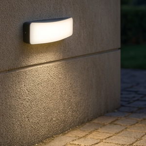 Gea luce dagr segnapasso da esterno 7w 4000k antracite