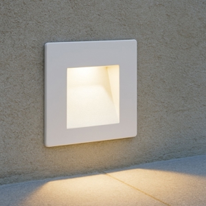 Bit fi ideal lux segnapasso led per esterno 3000k bianco da incasso ip65