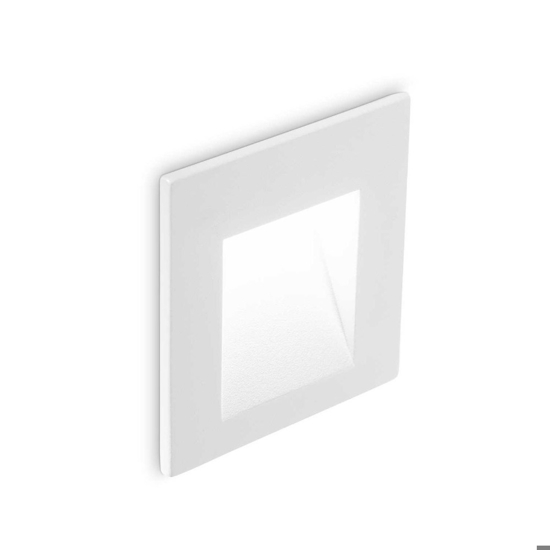 Bit fi ideal lux segnapasso led per esterno 3000k bianco da incasso ip65
