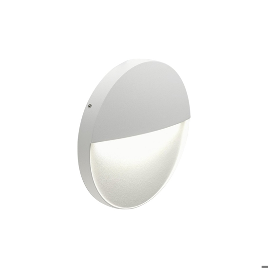 Segnapasso led da esterno 6w 4000k rotondo bianco