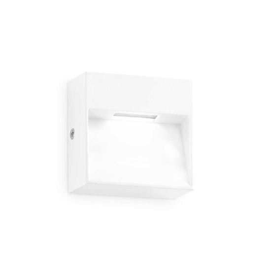 Dedra ap big segnapasso da esterno led 3000k bianca ip65 ideal lux