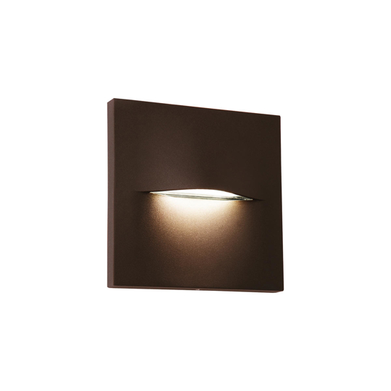 Segnapasso per esterno led marrone 3w 3000k fp