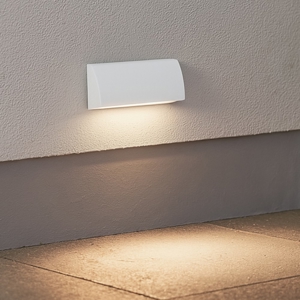 Segnapasso bianco led 3,5w 3000k da esterno