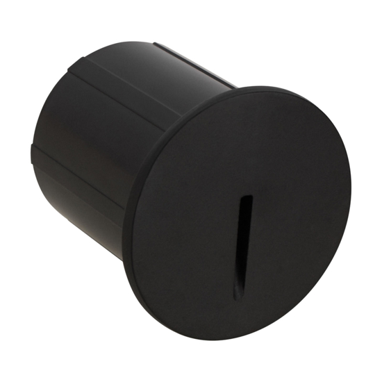 Maytoni segnapasso lock nero led per esterno da incasso 3w 3000k