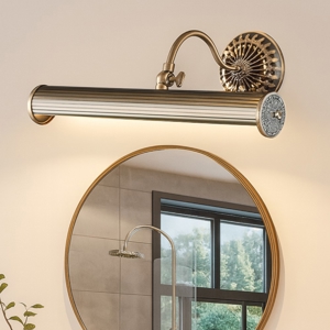 Maytoni renoir applique da bagno anticato stile vintage per specchio
