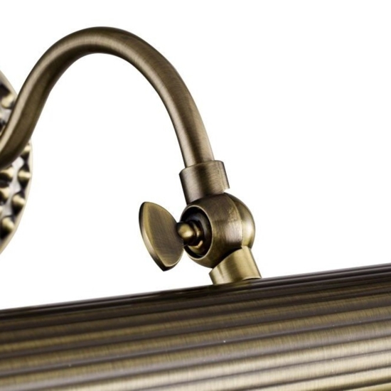 Maytoni renoir applique da bagno anticato stile vintage per specchio