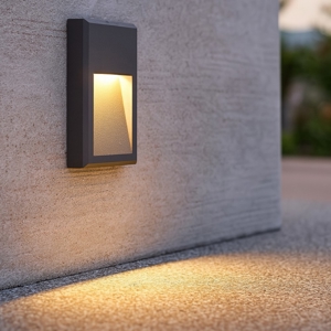 Febe-2 ap segnapasso led 6w 4000k da esterno ideal lux ip65 antracite