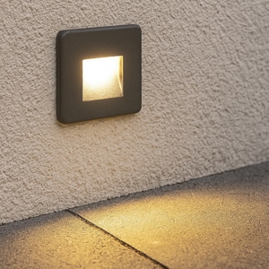 Life segnapasso led cassetta 503 ip65 3000k-4200k-6500k per esterno
