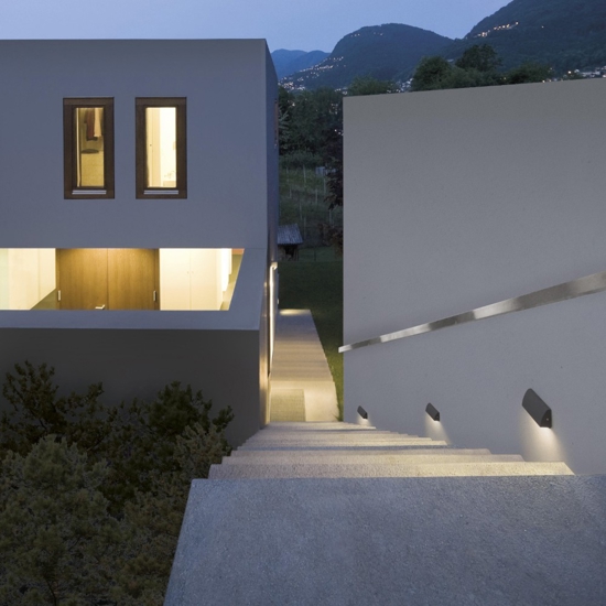 Segnapasso led 3w 3000k da esterno antracite