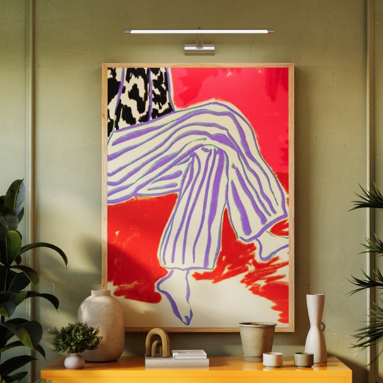 Maytoni fino applique da bagno per specchio design minimal led 3000k