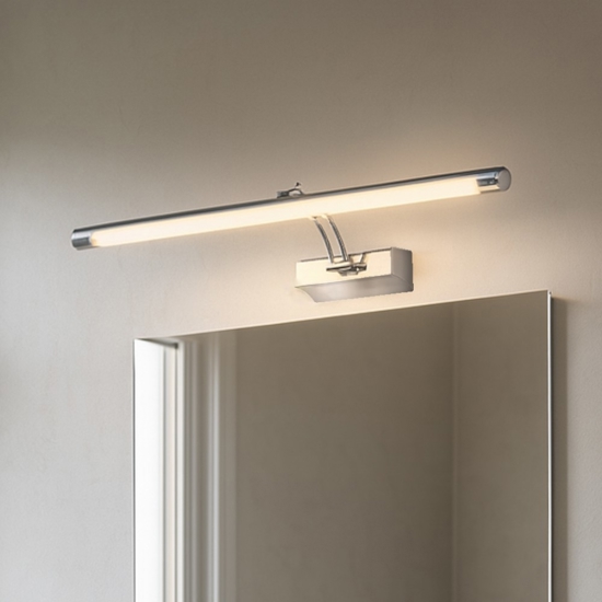 Maytoni fino applique da bagno orientabile per specchio led 3000k