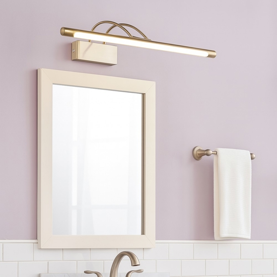 Maytoni finelli applique per specchio del bagno orientabile led 3000k