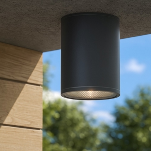 Maytoni bar plafoniera da esterno cilindrica moderna led 3000k ip65