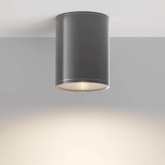 Maytoni bar plafoniera da esterno cilindrica moderna led 3000k ip65