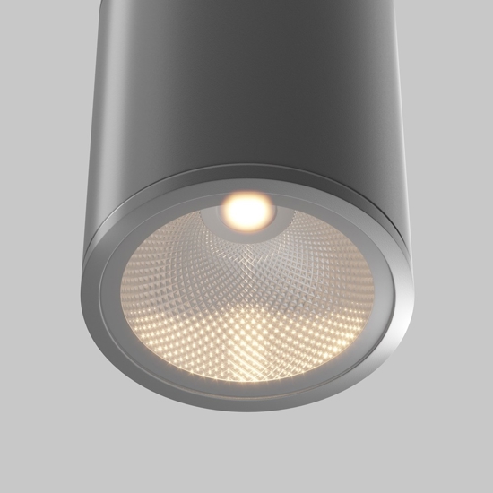 Maytoni bar faretto da esterno a soffitto cilindro led 7w 3000k ip65