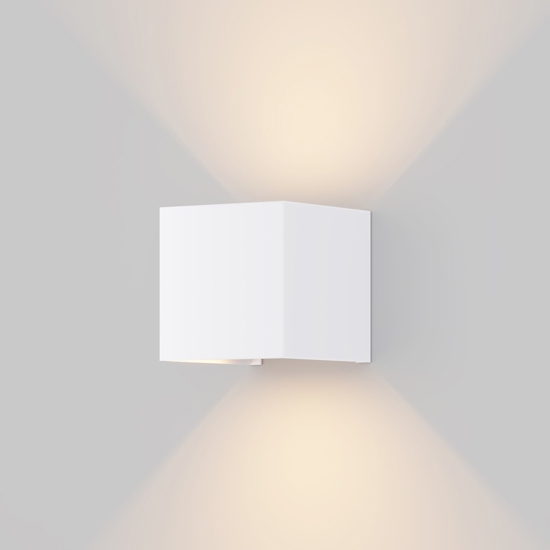 Maytoni fulton applique da esterno minimal led 3000k ip54