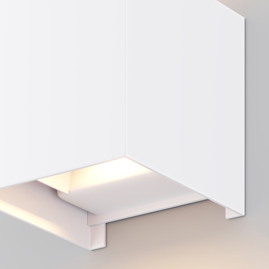 Maytoni fulton applique da esterno minimal led 3000k ip54
