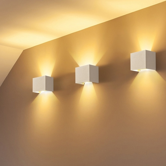 Maytoni fulton applique da esterno minimal led 3000k ip54
