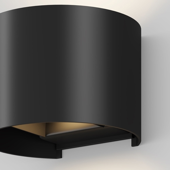 Maytoni fulton applique da esterno moderna led 3000k ip54