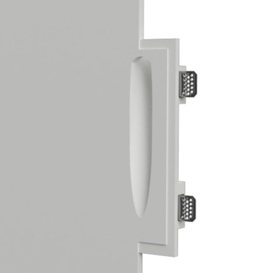 Segnapasso di gesso da incasso mini gu10 led