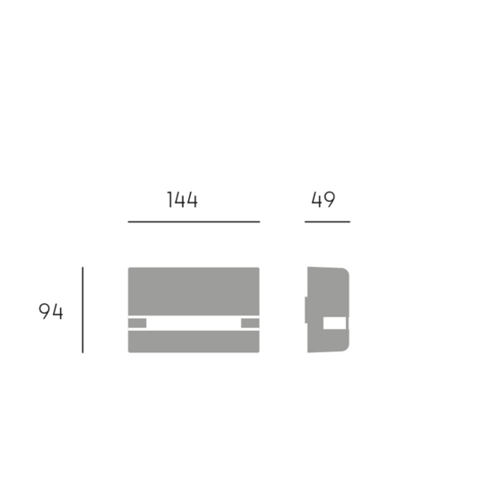 Faretto da esterni lama di luce led a pavimento 6w 3000k ip65