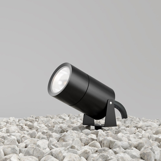 Maytoni bern faretto da giardino con picchetto led 3000k ip65