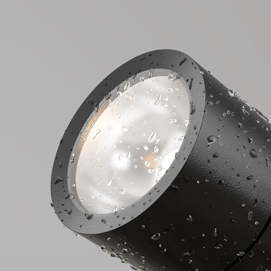 Maytoni bern faretto da giardino con picchetto led 3000k ip65