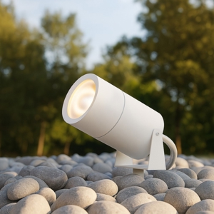 Maytoni bern faretto da esterno orientabile con picchetto led 3000k ip65