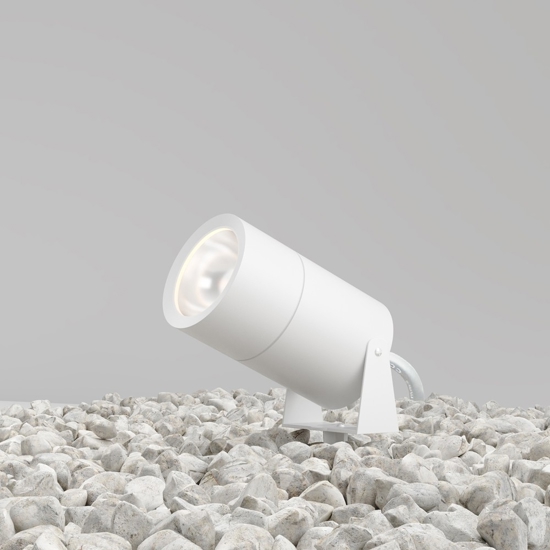 Maytoni bern faretto da esterno orientabile con picchetto led 3000k ip65