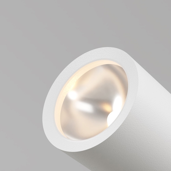 Maytoni bern faretto da esterno con picchetto orientabile bianco led 3000k ip65