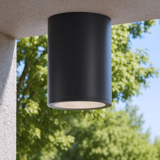 Maytoni bar plafoniera da esterno minimal per soffitto led 3000k ip65
