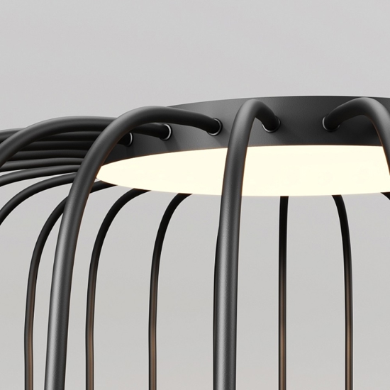 Maytoni wisp lampada da esterno traforata led 3000k ip54