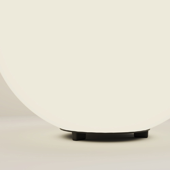 Maytoni erda lampada da esterno sferica moderna con picchetto ip54