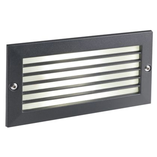 Segnapasso led incasso per esterno 10w 4000k nero