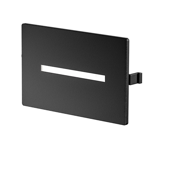 Segnapasso led antracite per esterno ip54 led 3w cct