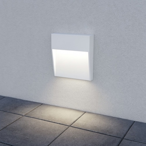 Segnapasso bianco led 3w 4000k per esterno quadrato gea luce