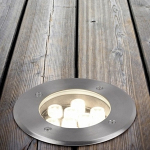 Faretto per esterno da incasso a pavimento led 3,5w 3000k