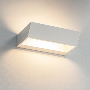Applique design moderna led 18w 3000k bianca isyluce