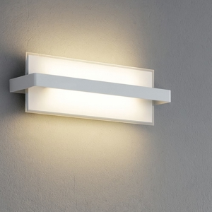 Applique da parete moderna vetro bianco toplight cross