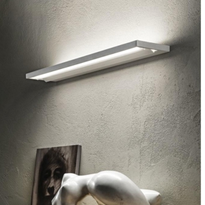 Applique led 19w 3000k orientabile bianco tablet stilnovo