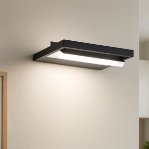 Applique nero led 31w 3000k parabola orientabile stilnovo tablet