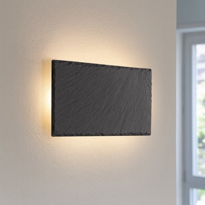 Applique di ardesia led 9w 3000k dimmerabile antracite
