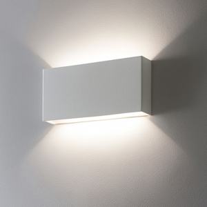 Isyluce applique led moderna 12w 3000k rettangolare bianco