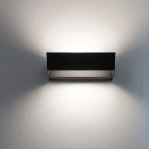Isyluce applique led 18w 4000k moderno nero design