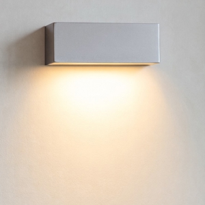 Applique grigio rettangolare da parete moderna fp