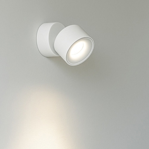 Applique led cct orientabile bianco 8w 3000k 4000k 6000k camera perenz