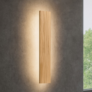 Applique di legno moderna rettangolare da parete