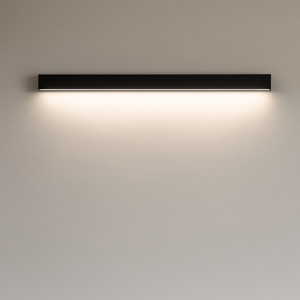 Applique da parete rettangolare grafite led 16w 3000k