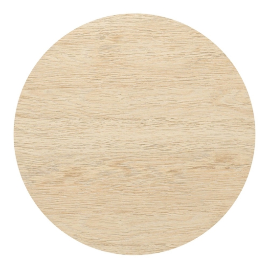 Applique desing moderno 9w 3000k di legno tondo fp eglo