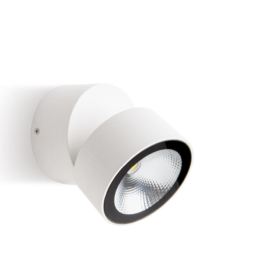 Faretto da esterno bianco luce orientabile led 12w 4000k
